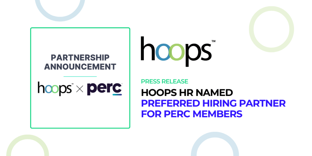 Press Release - Hoops HR Named Preferred Hiring Partner for PERC Members